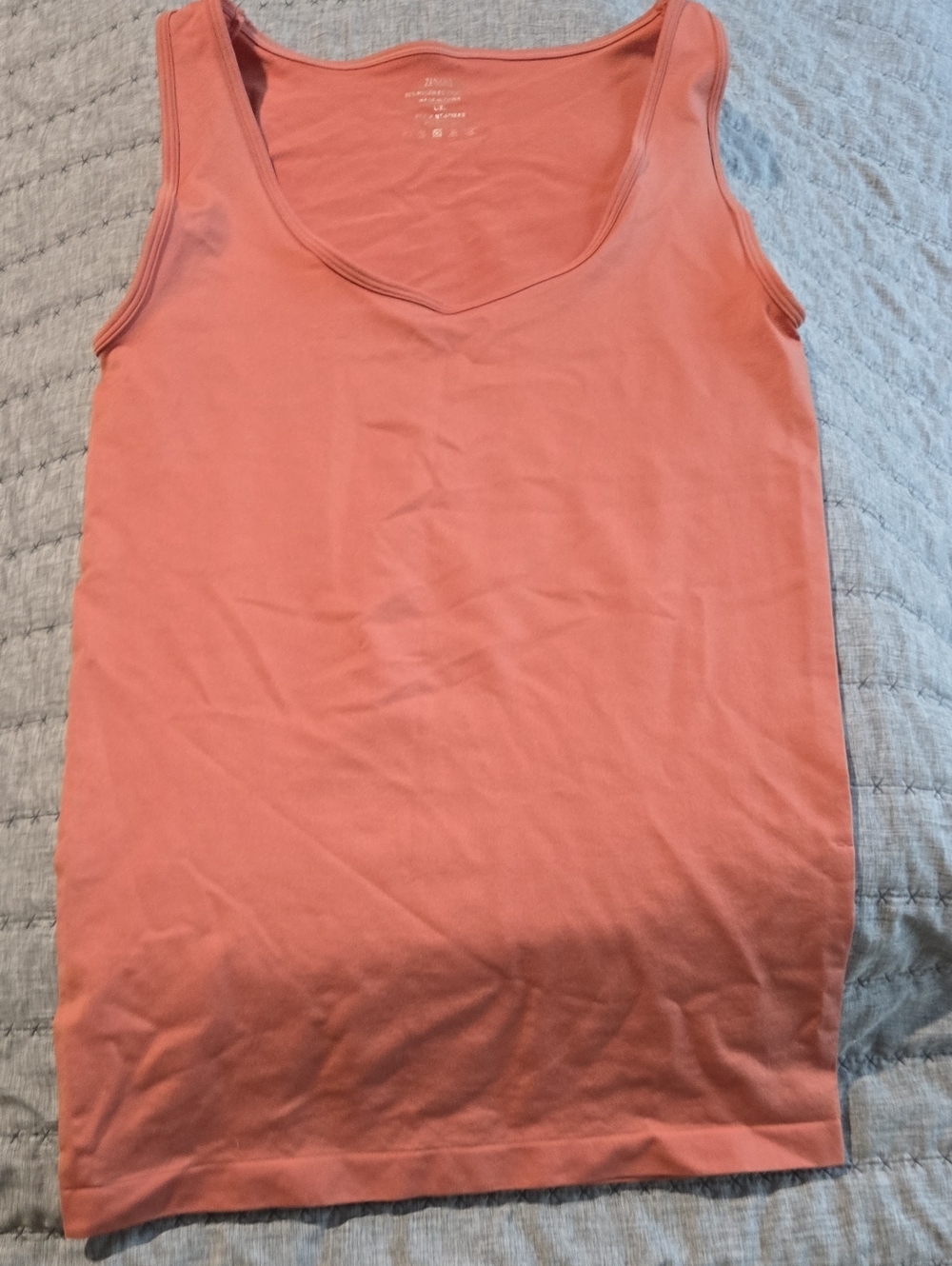 Everyday Scoop Neck Camisole in Coral